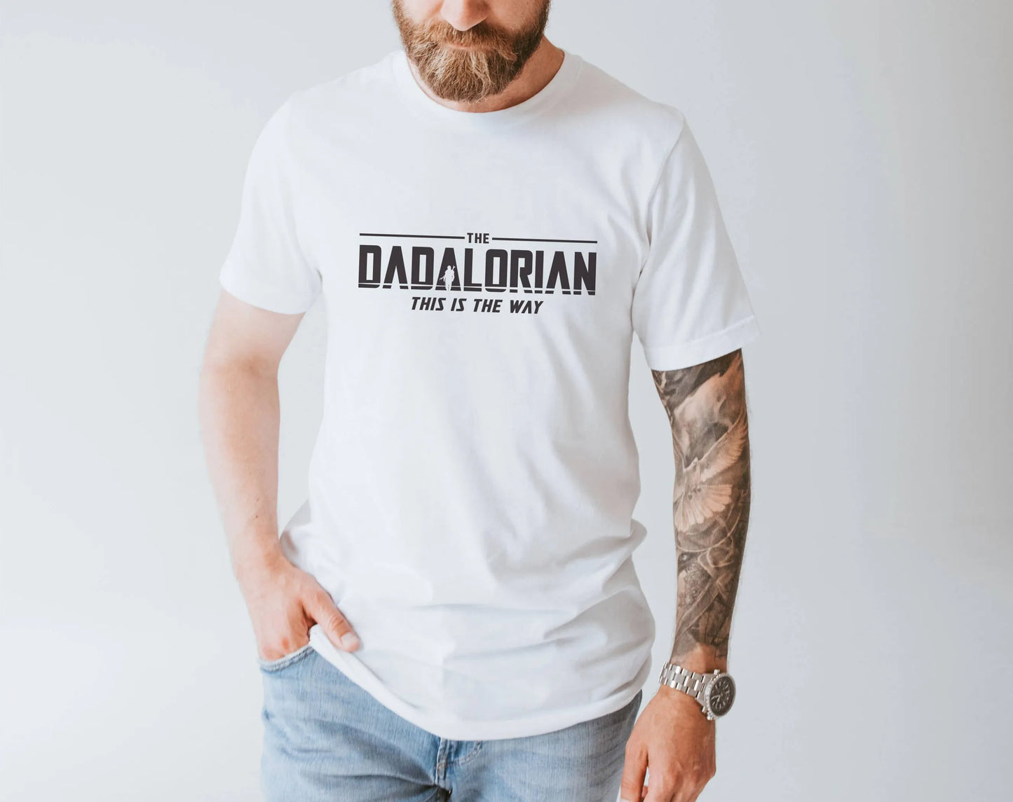 Stiles Tee's Dadalorian Funny Dad shirt
